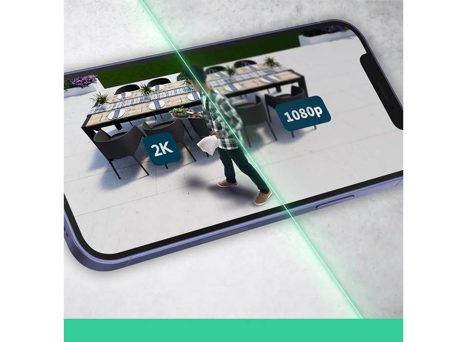 Arlo Essential 2K XL Outdoor Security Camera - 2 Camera Kit | VMC3252-100EUS Security Cameras Arlo