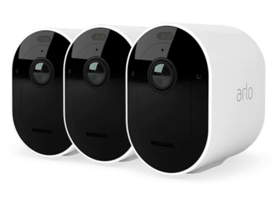 Arlo Pro 5 Outdoor Security Camera - 3 Camera Kit | VMC4360P-200EUS Security Camera Arlo