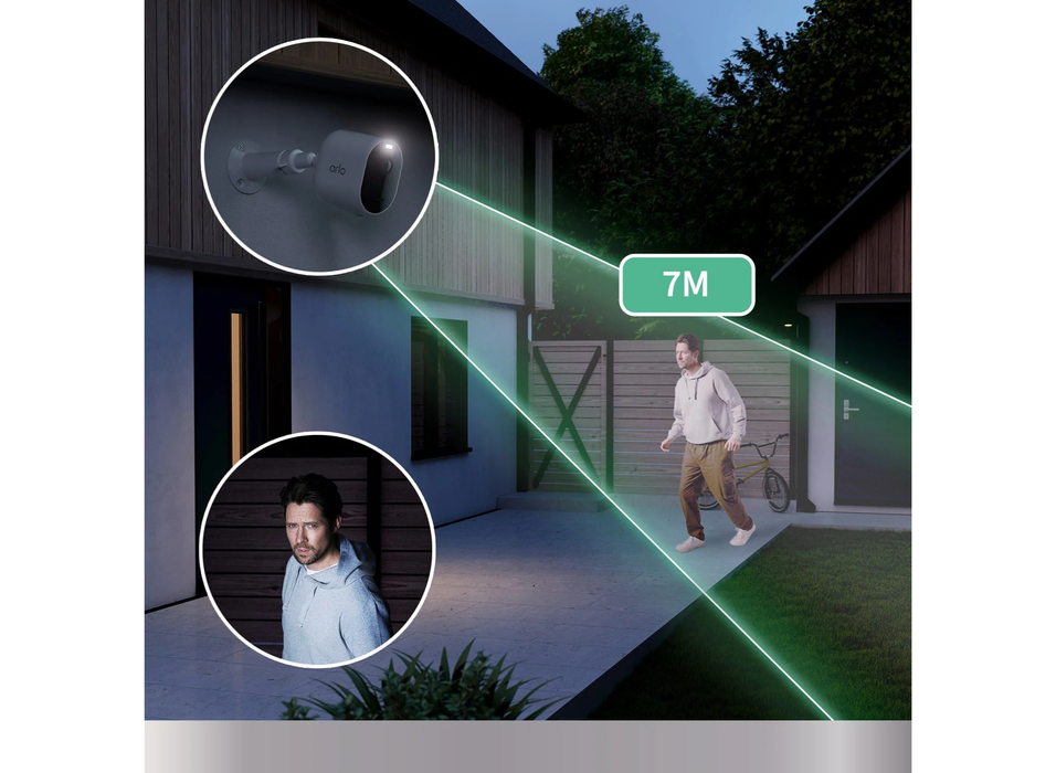 Arlo Pro 5 Outdoor Security Camera - 3 Camera Kit | VMC4360P-200EUS Security Camera Arlo