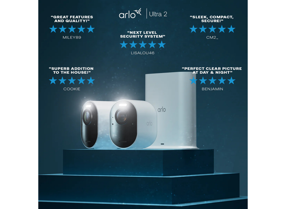 Arlo Ultra 2 Outdoor Security Camera | VMC5040-200EUS Security Camera Arlo