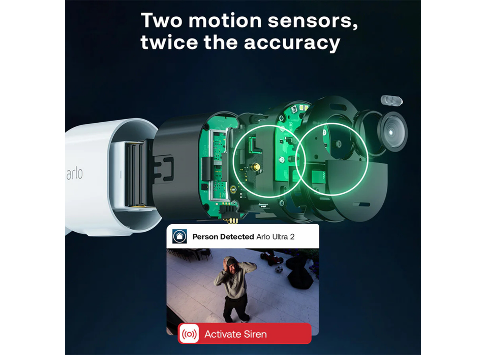 Arlo Ultra 2 Outdoor Security Camera | VMS5440-200EUS Security Camera Arlo