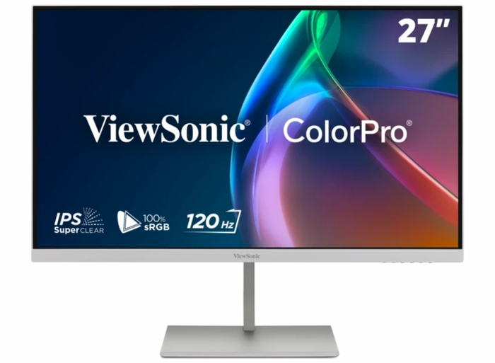 ViewSonic VP2766-2K-W 27" 5ms 120Hz QHD Pantone Validated Monitor Business Monitor ViewSonic