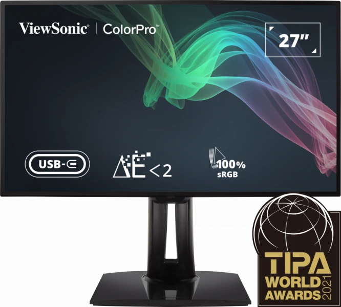 ViewSonic VP2768A 27" 2K Pantone Validated 100% sRGB Monitor Desktop Monitor ViewSonic