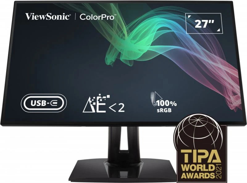 ViewSonic VP2768A 27" 2K Pantone Validated 100% sRGB Monitor Desktop Monitor ViewSonic