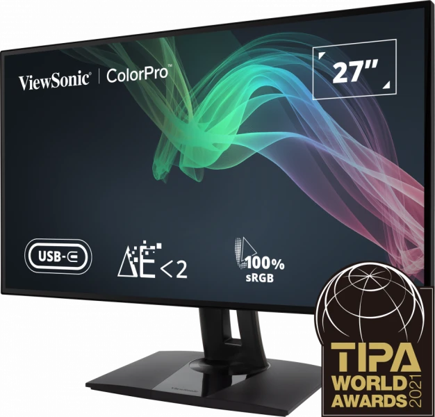 ViewSonic VP2768A 27" 2K Pantone Validated 100% sRGB Monitor Desktop Monitor ViewSonic