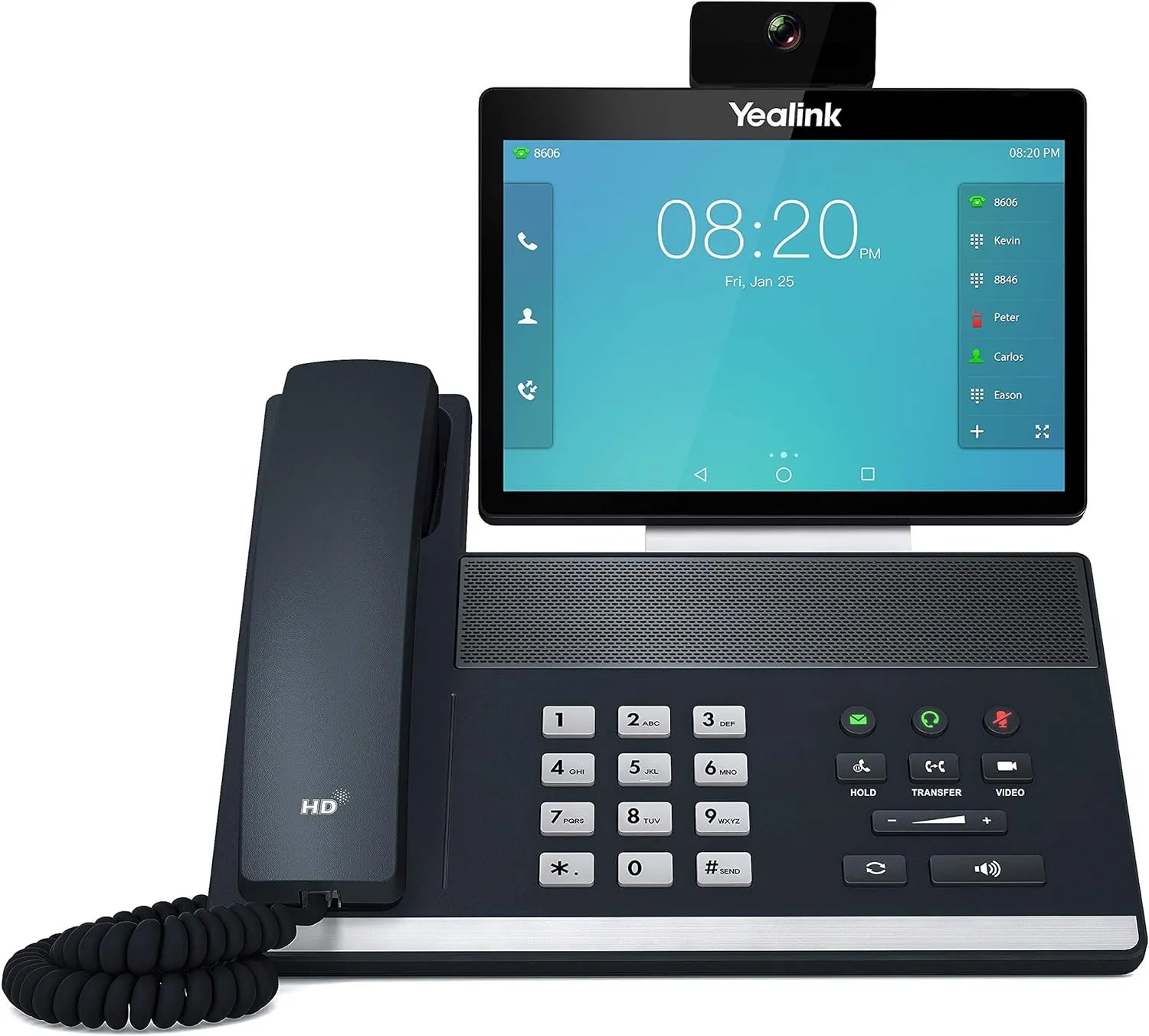 Yealink Grey IPS Wi-Fi IP Phone | VP59-TEAMS IP Phone Yealink