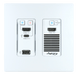 Aurora VPX-TC1-WP2-PRO 4K60 4:4:4 1Gbps AV over IP Wall Plate Transceiver Aurora White