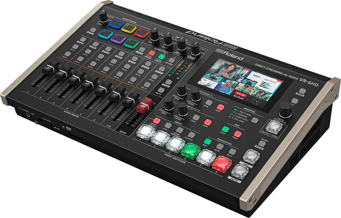 Roland Ultra Compact Audio/Video Mixer | VR-6HD