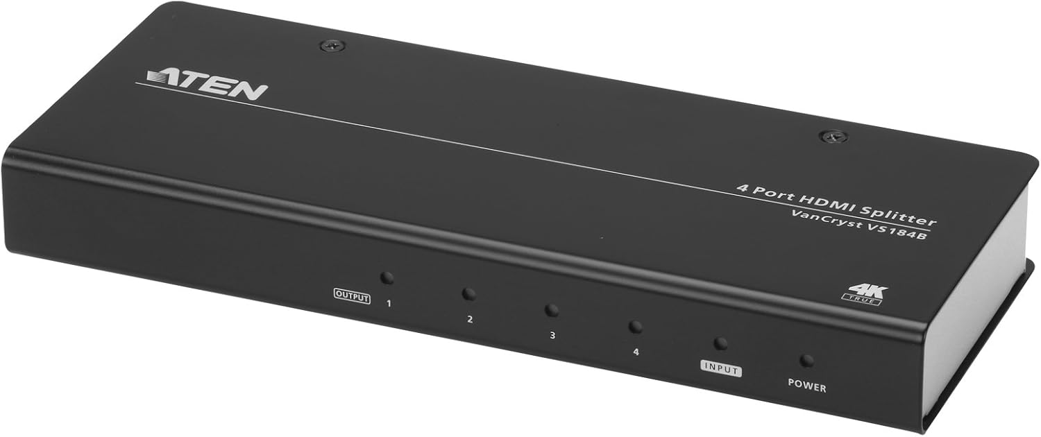 Aten VS184B Aten 4-Port True 4K HDMI Splitter | VS184B-AT-E