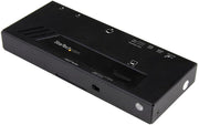 Startech 2-Port HDMI Automatic Video Switch 4K with Fast Switching TAA | VS221HD4KA Video Switch Startech