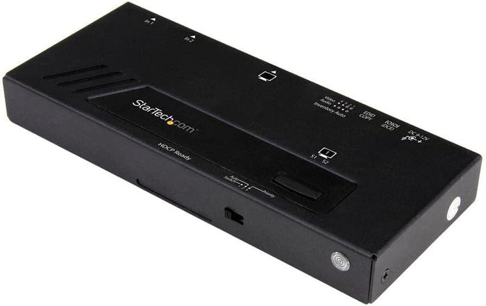 Startech 2-Port HDMI Automatic Video Switch 4K with Fast Switching TAA | VS221HD4KA Video Switch Startech