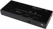 Startech VS222HD4K 2x2 HDMI Matrix Switch with 4K Fast Switching and Auto-Sensing | TAA Video Switch Startech