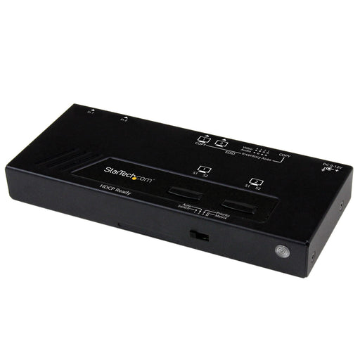 StarTech VS222HDQ 2x2 HDMI Matrix Switch w/ Automatic and Priority Switching | 1080p | TAA Video Switches Startech