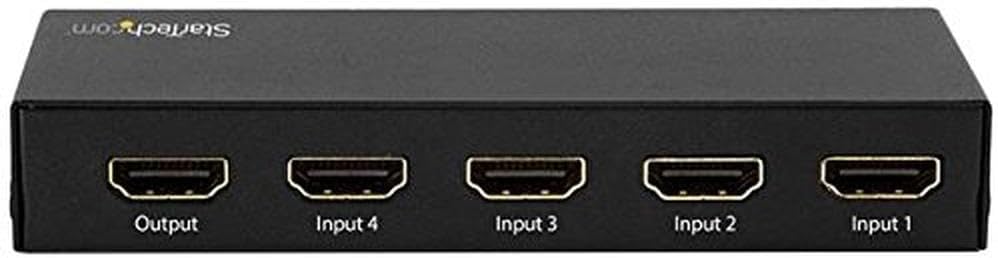 Startech 4K 60Hz 4-Port HDMI Automatic Switch | VS421HD20 Video Switch Startech