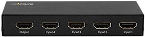 Startech 4K 60Hz 4-Port HDMI Automatic Switch | VS421HD20 Video Switches Startech