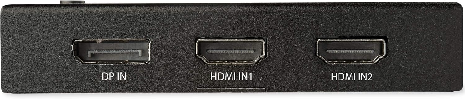 StarTech 4-Port HDMI Switch 4K 60Hz with Auto Switching | VS421HDDP Video Switch Startech
