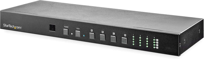 Startech VS424HD4K60 4x4 HDMI Matrix Switch with Audio and Ethernet Control | 4K 60Hz | TAA Matrix Switcher Startech