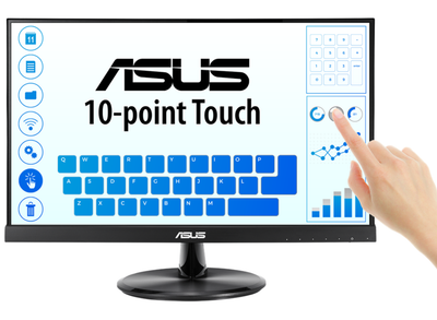 Asus VT229H 21.5" 60Hz 5ms Full HD Touch Monitor Business Monitor Asus