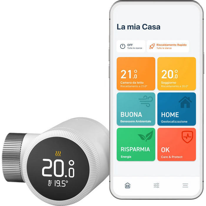 tadoº Smart Radiator Thermostat X Smart Thermostat | VX-SRT02-TC-ML-00 Thermostat Tado