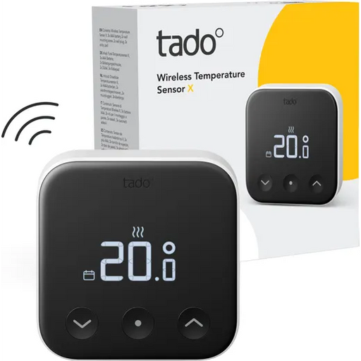 tadoº Indoor Wireless Temperature Sensor X | VX-WTS02-TC-ML-00 Thermostat Tado