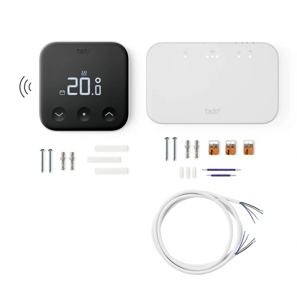 tadoº Wireless Starter Kit X Smart Thermostat | VX-WTS02-WRP02-TC-UK-00 Thermostat Tado