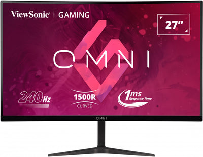 ViewSonic 27" 240Hz Curved Gaming Monitor | VX2719-PC-MHD Gaming Monitor ViewSonic