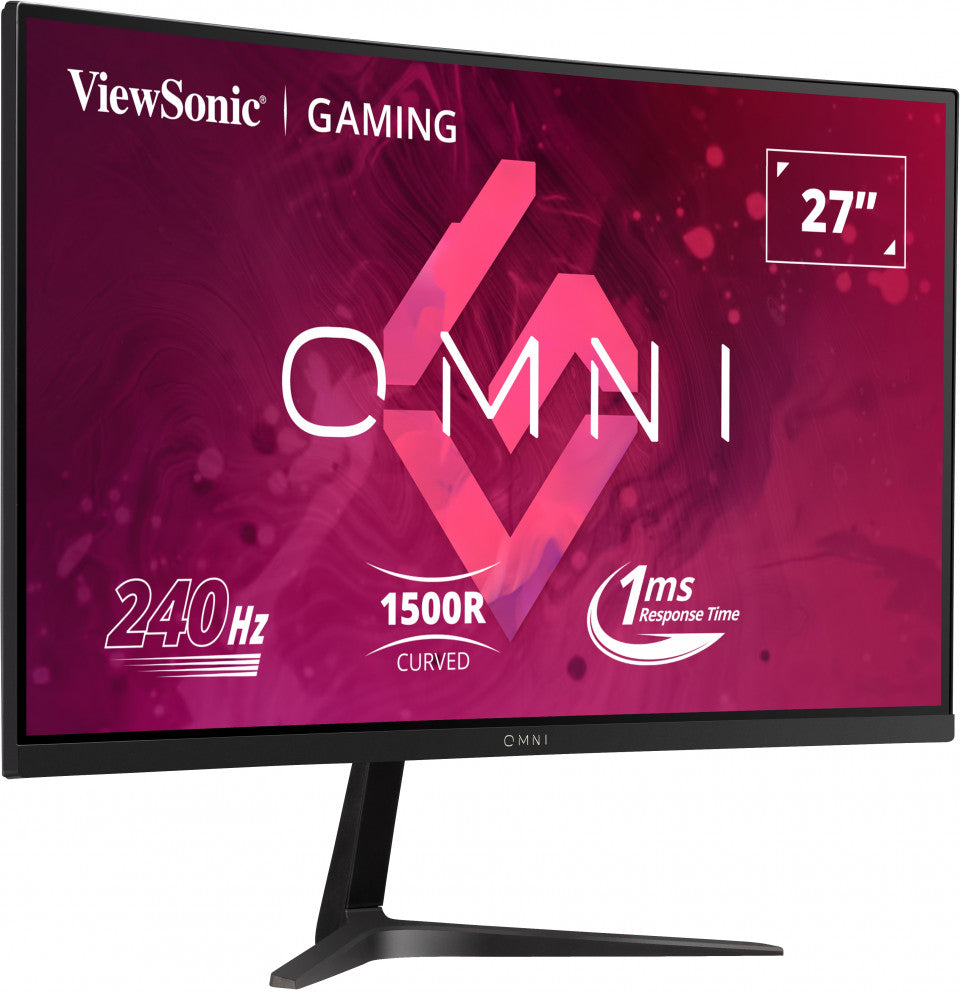 ViewSonic 27" 240Hz Curved Gaming Monitor | VX2719-PC-MHD Gaming Monitor ViewSonic