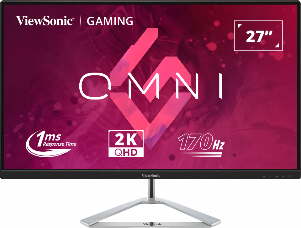ViewSonic 27” 2K 170Hz IPS Gaming Monitor | VX2780-2K Gaming Monitor ViewSonic