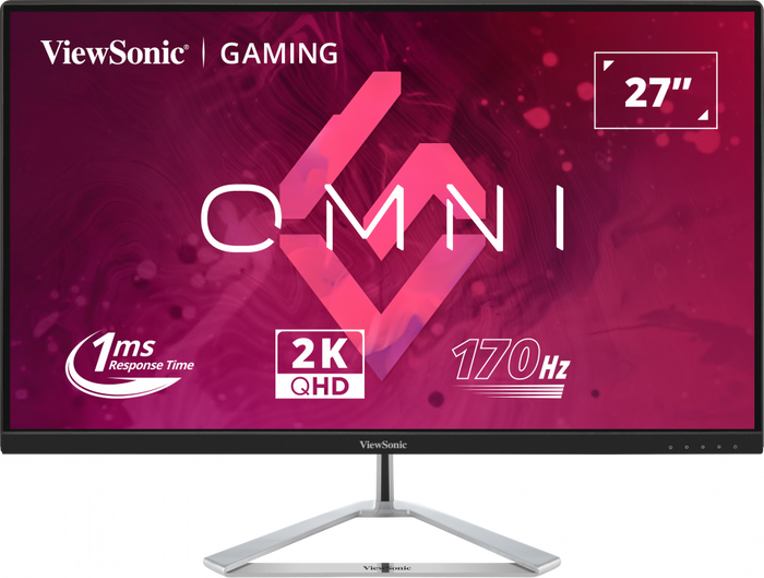 ViewSonic 27” 2K 170Hz IPS Gaming Monitor | VX2780-2K Gaming Monitor ViewSonic