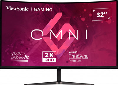 ViewSonic 32" 165Hz Curved QHD Gaming Monitor | VX3218C-2K Gaming Monitor ViewSonic