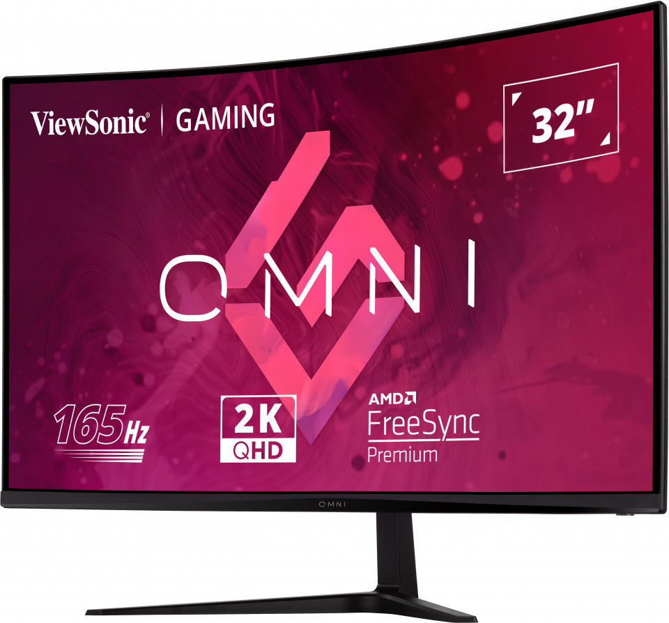 ViewSonic 32" 165Hz Curved QHD Gaming Monitor | VX3218C-2K Gaming Monitor ViewSonic