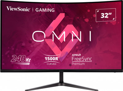 ViewSonic VX3219-PC-MHD 32” 240Hz Curved Gaming Monitor ViewSonic Computer Monitors ViewSonic