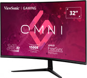 ViewSonic VX3219-PC-MHD 32” 240Hz Curved Gaming Monitor Gaming Monitor ViewSonic