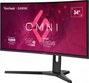 ViewSonic 34" UWQHD 144Hz Curved Gaming Monitor | VX3418-2KPC Gaming Monitor ViewSonic