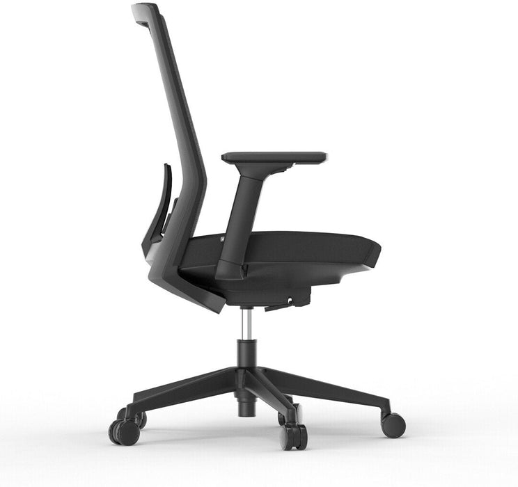 Formetiq B/TV4AS/BB-G0 Veneto Mesh Back Task Chair with 3D Adjustable Padded Arms Chair formetiq