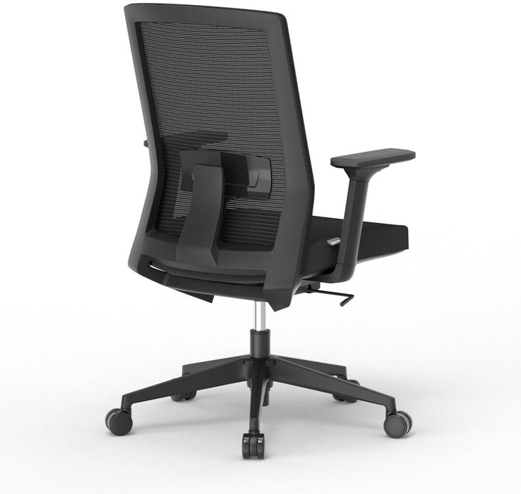 Formetiq B/TV4AS/BB-G0 Veneto Mesh Back Task Chair with 3D Adjustable Padded Arms Chair formetiq