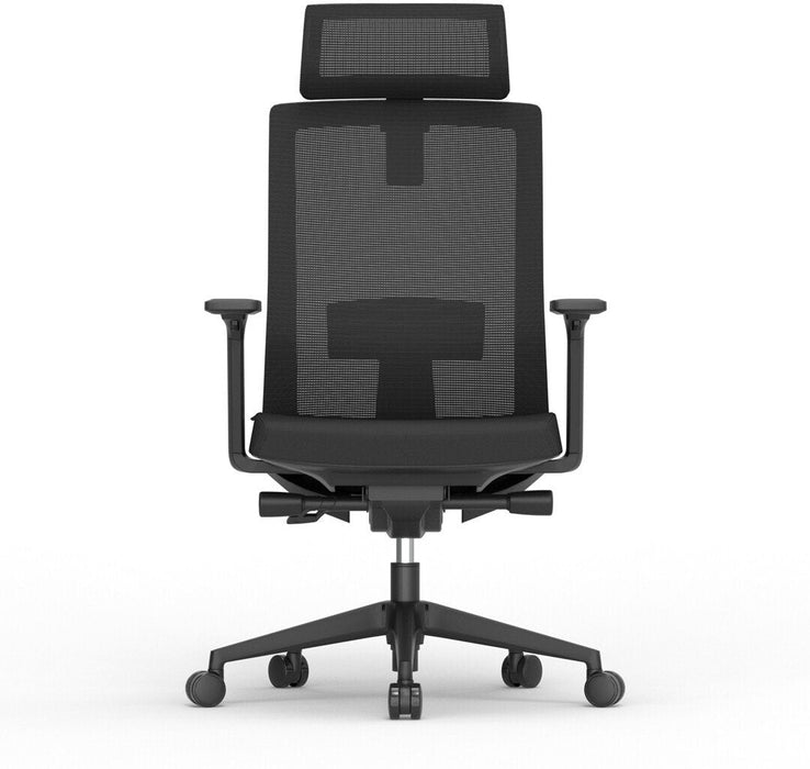 Formetiq B/TV5A/BB-G0 Veneto Executive Task Chair with 3D Adjustable Padded Arms Chair formetiq