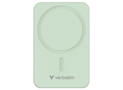 Verbatim Charge 'n' Go Essential Magnetic Wireless Charging Power Bank 20000 mAh - Green | 32224 Power & Charging Verbatim
