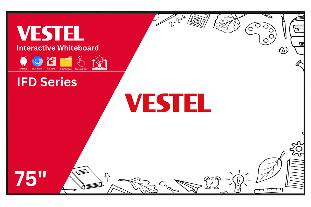Vestel IFD Series - 75" Android Interactive Display with EShare Pro