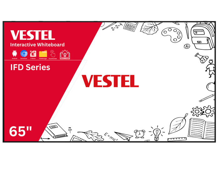 Vestel 65" IFD65TH752/3 Android Based Interactive Display Interactive Touchscreen Display Vestel
