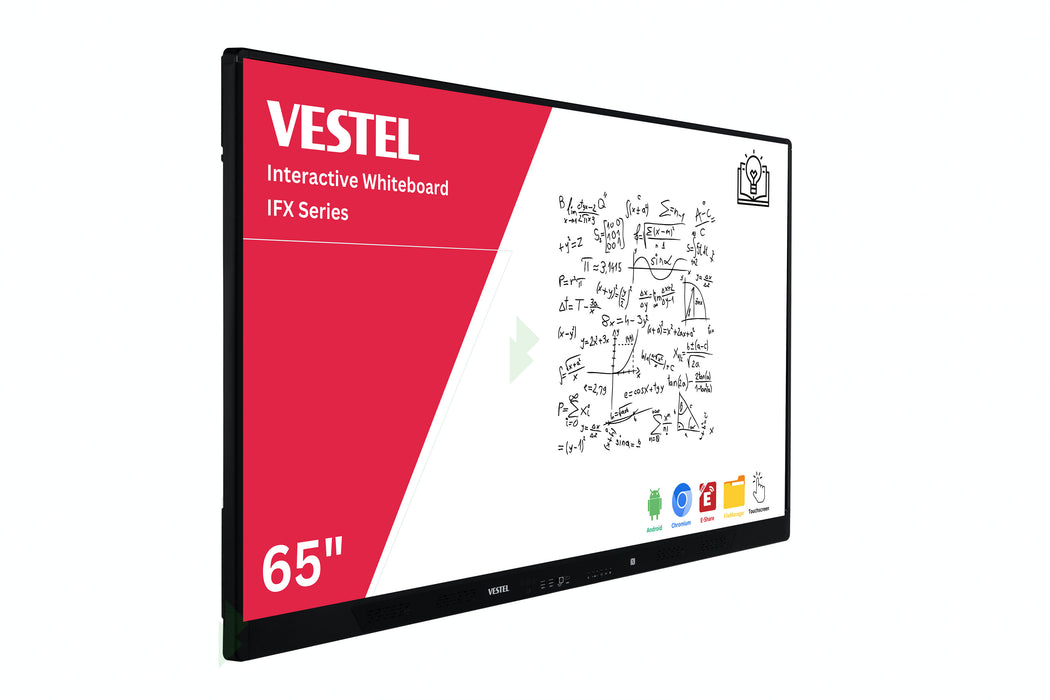 Vestel IFX Series - 65" Android Interactive Flat Panel Whiteboard with Android OS