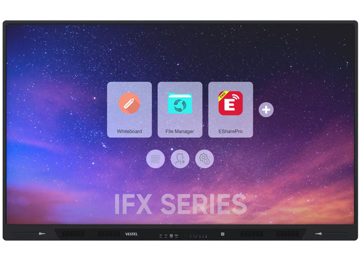 Vestel IFX653 - 65" Android Interactive Flat Panel Whiteboard with Android OS Interactive Touchscreen Display Vestel