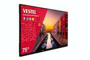 Vestel IFX Series - 75" Interactive Flat Panel Whiteboard with Android OS Interactive Touchscreen Display Vestel