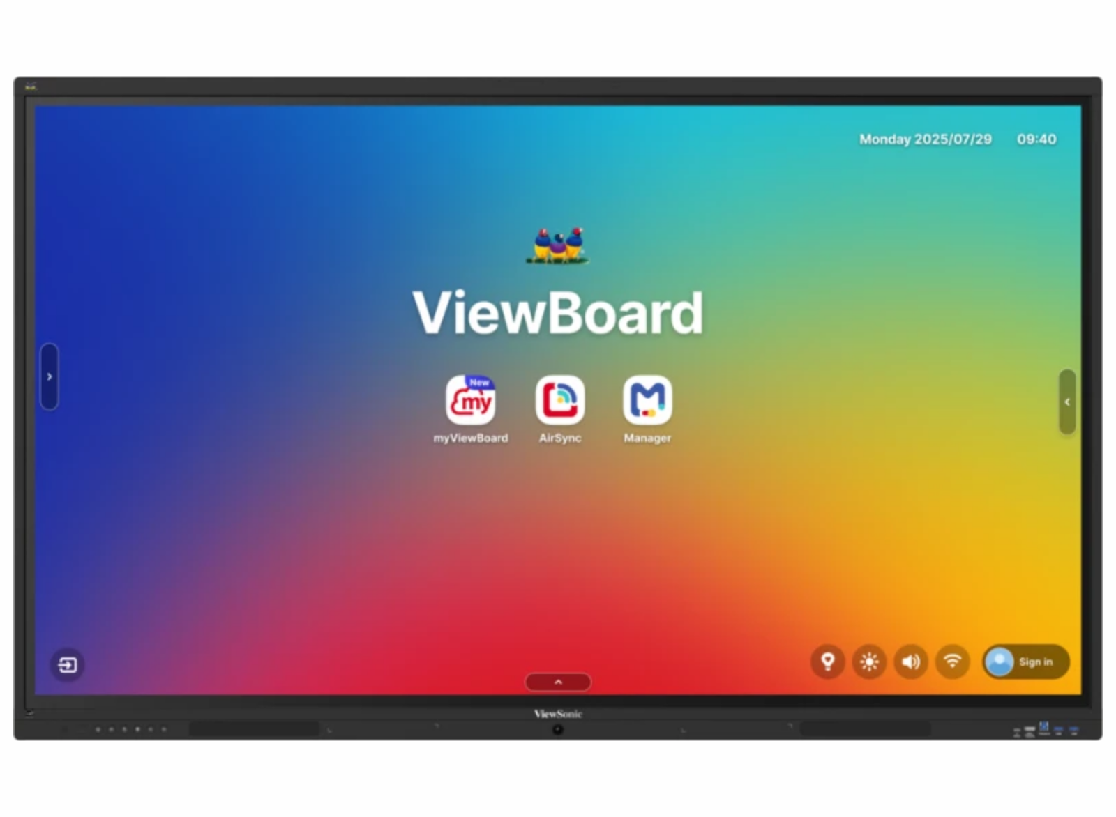 ViewSonic ViewBoard IFP6541-1-1C EDLA-Certified 65” 4K UHD Interactive Display Interactive Touchscreen Display ViewSonic