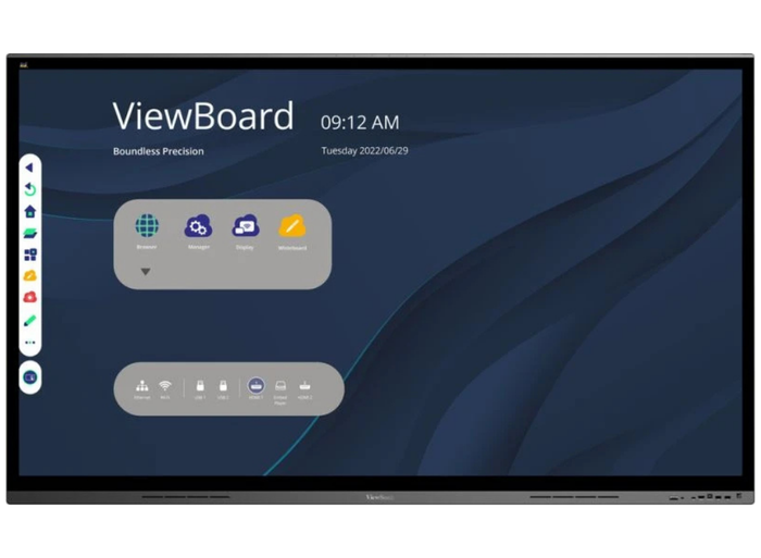 ViewSonic ViewBoard IFP7562 75” 4K Ultra HD Interactive Touchscreen Interactive Touchscreen Display ViewSonic