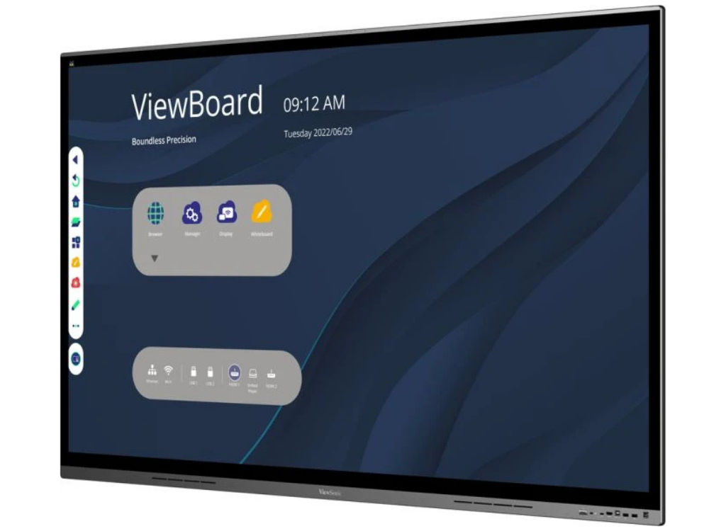 ViewSonic ViewBoard IFP7562 75” 4K Ultra HD Interactive Touchscreen Interactive Touchscreen Display ViewSonic