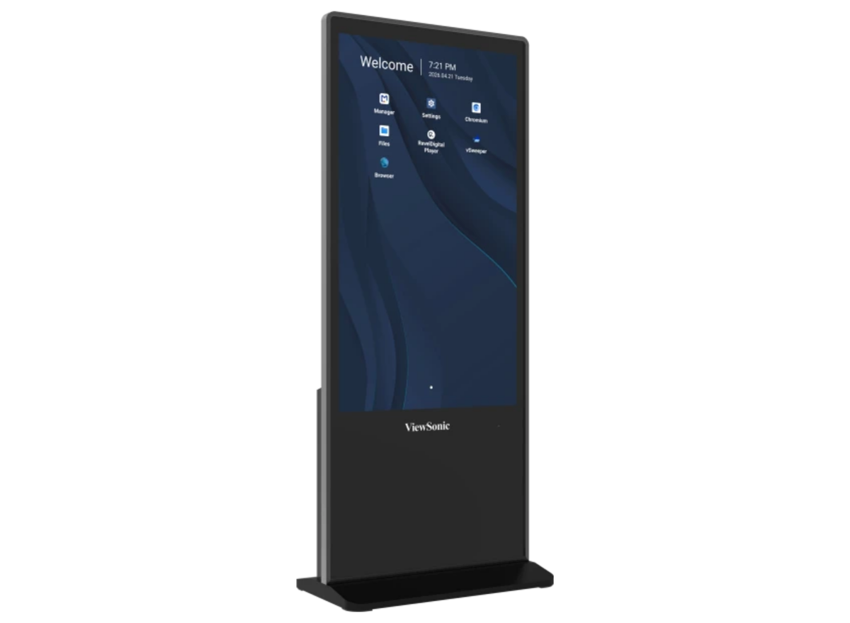 ViewSonic EP5543 55” All-in-One 4K Ultra HD ePoster Kiosk All-In-One Display ViewSonic