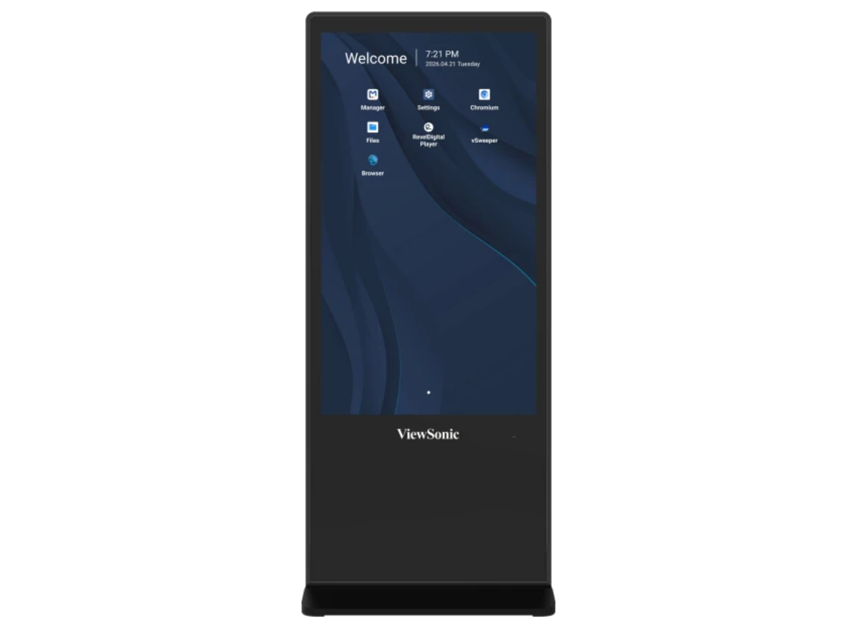 ViewSonic EP5543T 55” 4K UHD Interactive ePoster Kiosk Interactive Touchscreen Display ViewSonic