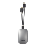 ViewSonic ViewBoard Cast Button Wireless Screen Sharing Device with HDMI & USB 2.0 | VB-WPS-003 Wireless Presentation System ViewSonic