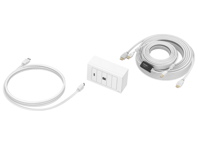 Vision 10m 4K Techconnect Faceplate Pack | TC3-PK10M Vision Wall Mount Faceplates Vision